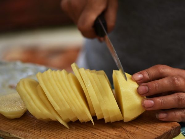 Les pommes de terre sont riches en calories