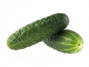 Mga Katangian ng Ukhazher cucumber