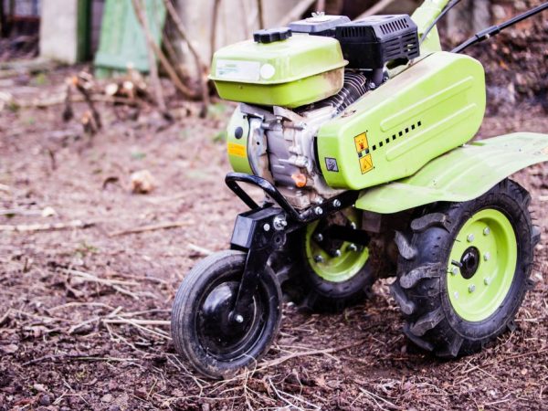 Ang laki ng hedgehog ay depende sa laki ng walk-behind tractor