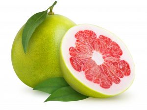 Exotic na prutas na pomelo