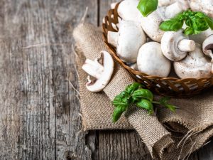 Un bon nettoyage des champignons