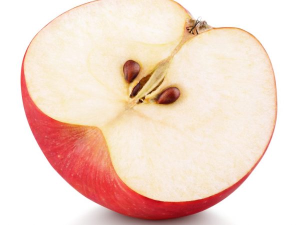 Apples contain many different vitamins.